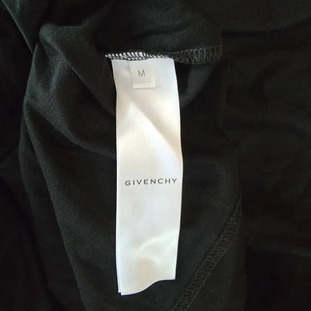 Givenchy Bandana Black Short-Sleeved Side Tie Fastening T-Shirt Dress Si… - Picture 10 of 16